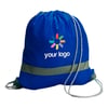 Mochila de cuerdas reflectante Cawa azul
