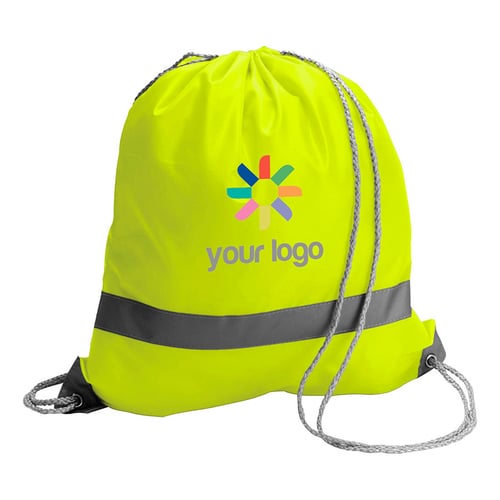 Mochila de cuerdas reflectante Cawa. regalos promocionales