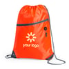 Orange Drawstring backpack Dakala