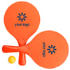 Raquetas de playa Faluk naranja