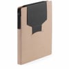 Cravis Sticky Notepad. Cardboard. 70 Sheets Notepad. 25 Sticky Notes 9 x 7,6 cm. 25 Sticky Notes 3,8 x 6 cm. 100 Mini Sticky Notes 4,8 x 1,2 cm. Recyc nero