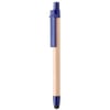 Than Stylus Touch Ball Pen. Recycled Cardboard.  blu