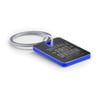 Blue Persal Keyring. Stainless Steel. 