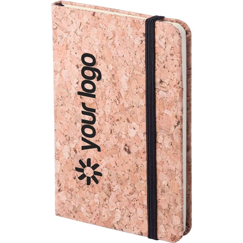 Libreta bolsillo en corcho Climer. regalos promocionales