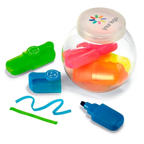 Textmarker-Set Alay. regalos promocionales