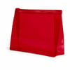 Red Iriam Beauty Bag. PVC. 