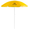 Parapluie de plage Publicitaire Fazzin jaune