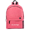 Red Backpack with headphones output Trenda