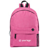 Pink Backpack with headphones output Trenda