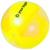 Ballon de plage Kimber jaune