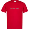 T-Shirt publicitária Castain vermelho