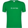 T-shirt com logótipo em algodão 150gr Valdon verde