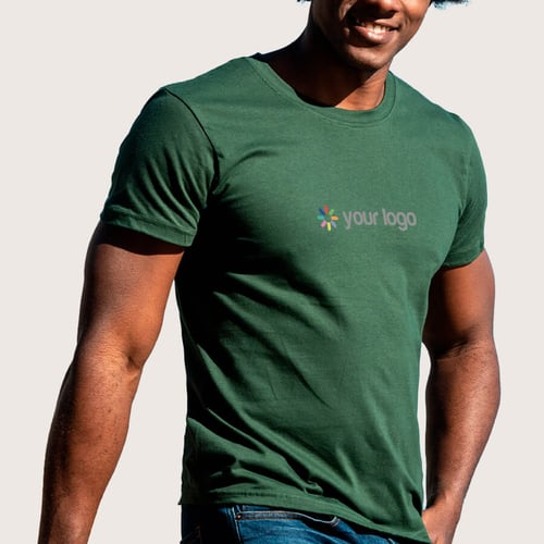 Tee-shirt avec logo en coton 150gr Valdon. regalos promocionales