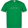 Green Personalised cotton T-shirt 180gr
