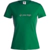 T-shirt publicitária para mulher Irida verde