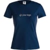 T-shirt publicitária para mulher Irida azul
