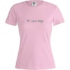 T-shirt publicitária para mulher Irida rosa