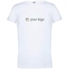 T-shirt personalizada para mulher algodão 180gr branco