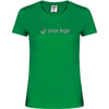 Green Branded women's T-shirt cotton 180gr