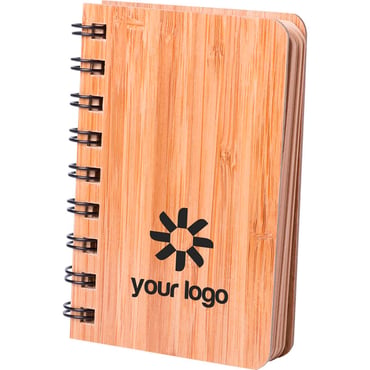 Libreta de bolsillo en bambú Booli
