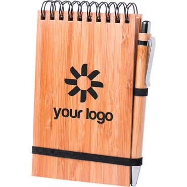 Cuaderno de bolsillo en bambú Booleny