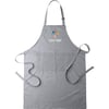 Gray Customisable apron Anner