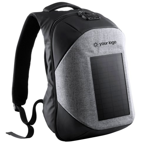 Solar charger backpack Lix. regalos promocionales
