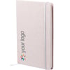White A5 cotton cover notebook Astaras