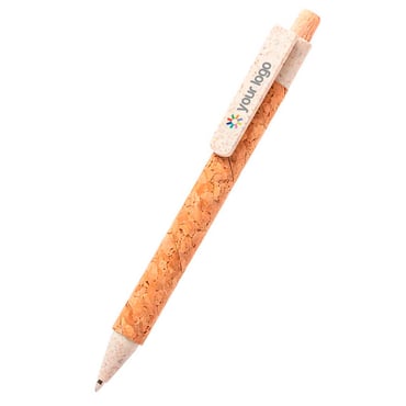 Cork and wheat straw pen Calino