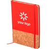 Cuaderno A5 corcho Defina rojo