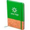 Green A5 cork notebook Defina