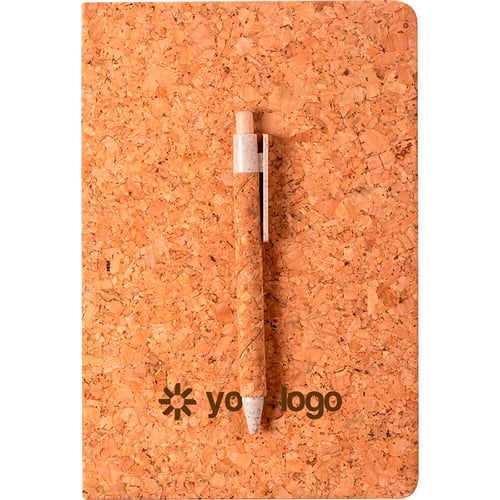 Libreta A5 de corcho Favon. regalos promocionales