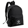 Black Eco backpack in recycled plastic Caluny