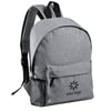 Gray Eco backpack in recycled plastic Caluny