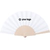 Natural Bamboo and recycled plastic hand fan