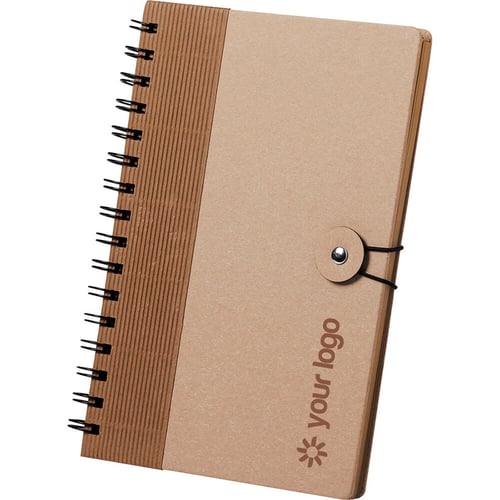 Cuaderno A5 cartón reciclado Tilon. regalos promocionales