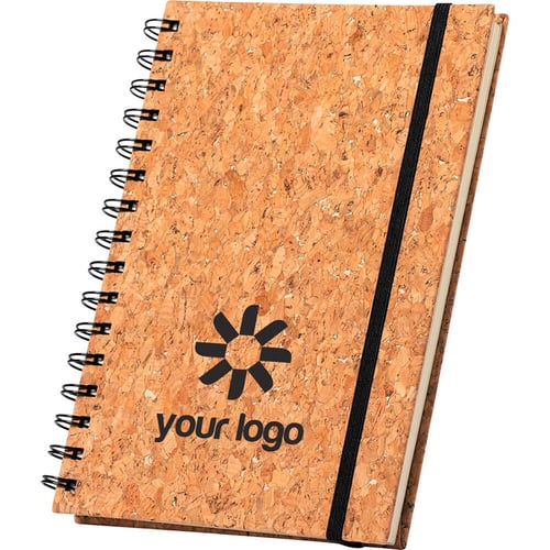 Libreta A5 corcho Korden. regalos promocionales