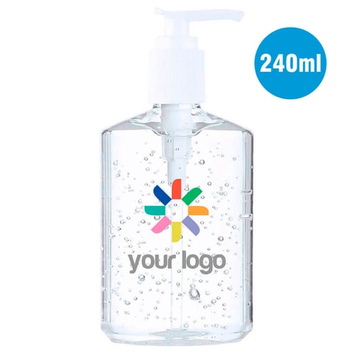 Reinigungsgel Hände 240ml. regalos promocionales