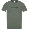Grün T-Shirt mit Logo als Werbemittel Bury