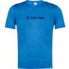 T-shirt técnica em plástico reciclado Nits azul