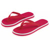 Red Flip Flops Caiman