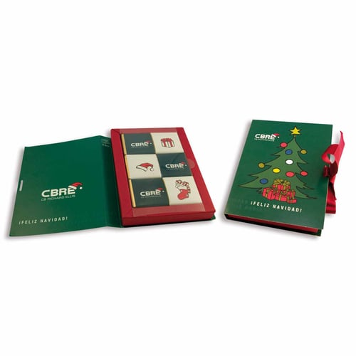 Postal de 6 napolitanas 5gr. regalos promocionales
