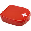 Red Handy size first aid kit in a plastic...