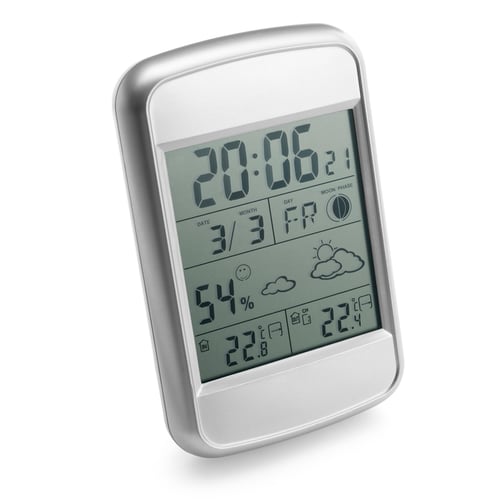 Reloj y estación meteorológica con ca.... regalos promocionales