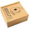 Natural Games set in a  wooden box