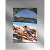 Silver Oblong shaped aluminium photo frame