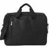 Black Polyester laptop bag