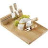 Set de 4 utensilios para cortar queso... natural