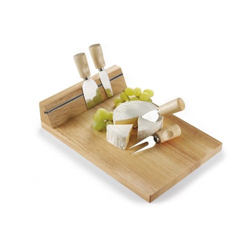 Set de 4 utensilios para cortar queso.... regalos promocionales