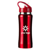 Red Stainless steel 600ml drinking bottle...